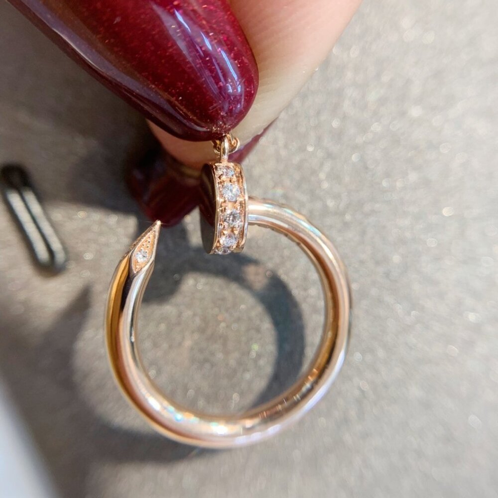 Cartier diamond necklace rose gold